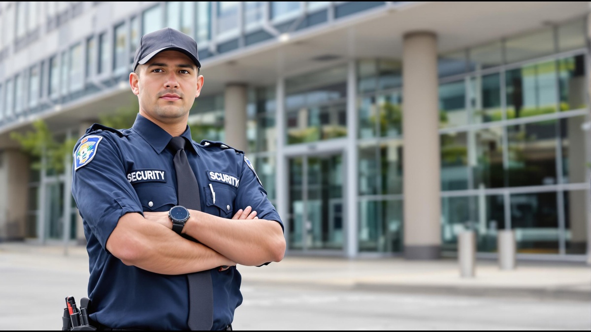 プロフェッショナルな警備員